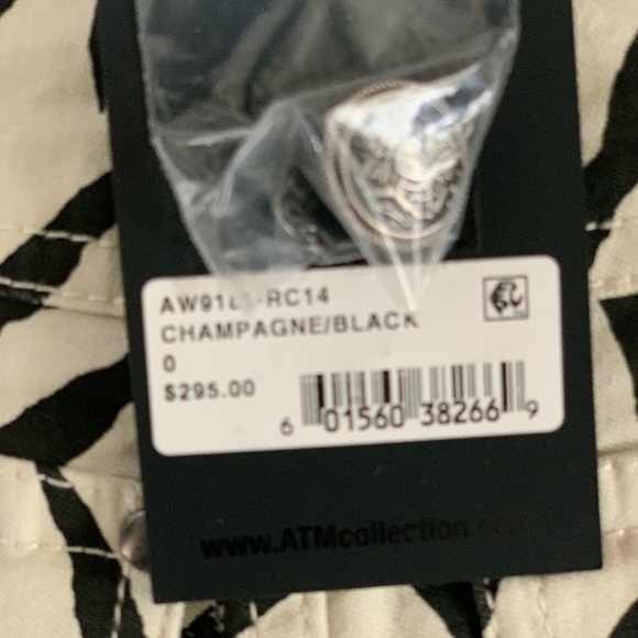 ATM Zebra Print Skirt - Picture 4 of 6